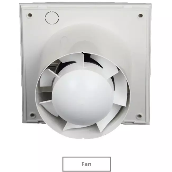 Europlast aérateur double flux 150 mm avec cordon de tirage et fiche