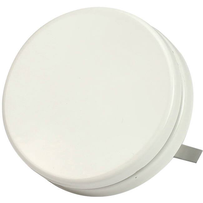 Soupape d'échappement de ventilation 80mm avec ressorts métalliques - SAV-C80 RAL9010