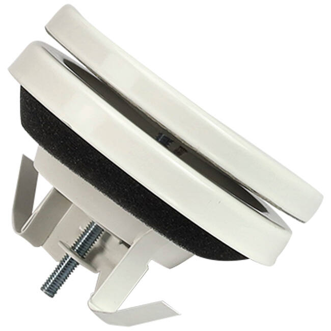 Soupape d'échappement de ventilation 80mm avec ressorts métalliques - SAV-C80 RAL9010