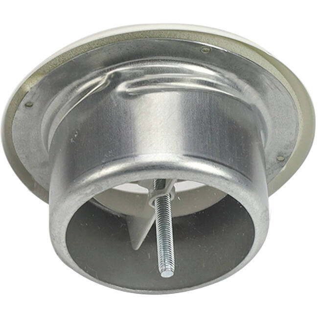 Vanne de ventilation 125 mm en métal - S-DVS125 RAL9010