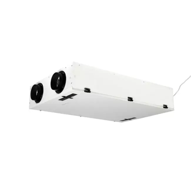 Ubbink VMC double flux unité de plafond Ubiflux F200 avec commande par horloge