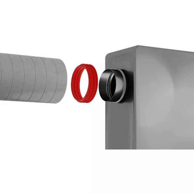 Pièce de raccordement pour gaine isolée en EPS - 150/160mm