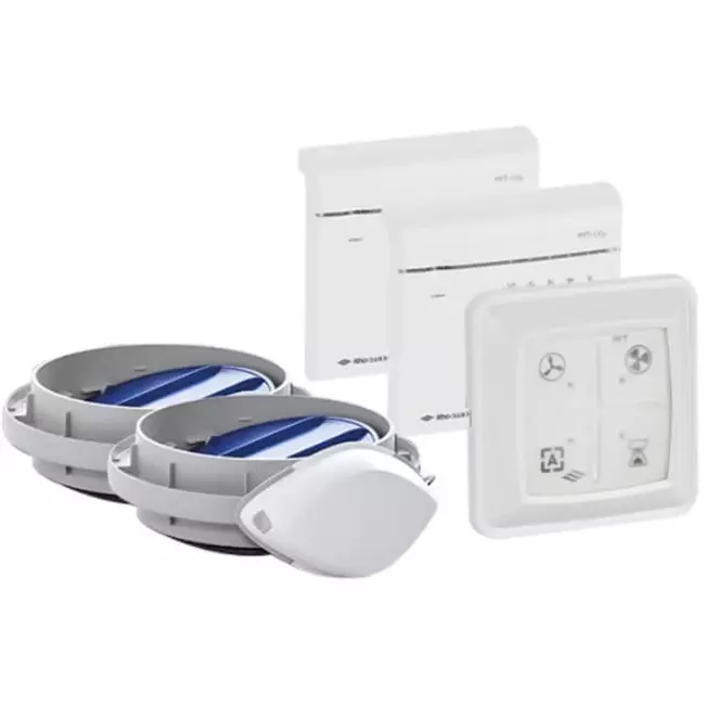 Set DuoZone pour HRU ECO 300 Itho Daaldero