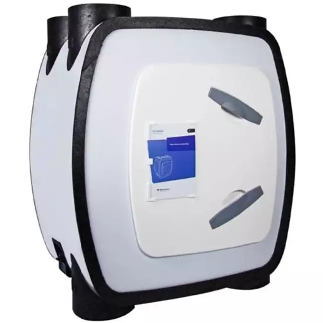 Récupérateur de chaleur HRU 350 ECO unit LR RFT Low-rise 350m3/h de Itho Daalderop - fiche européenne