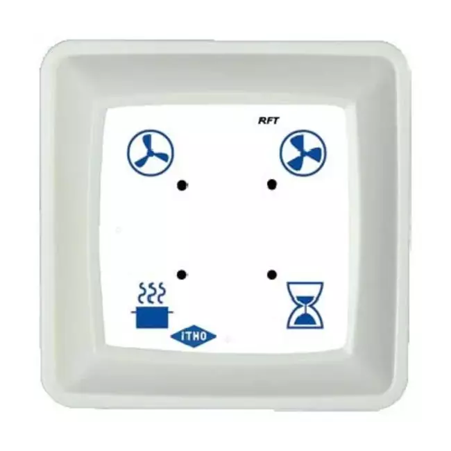 Émetteur sans fil RFT crème/blanc pour Demandflow ITHO (536-0146)