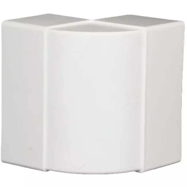 Coude vertical rectangulaire en plastique à 90° 110 x 55 - KLV