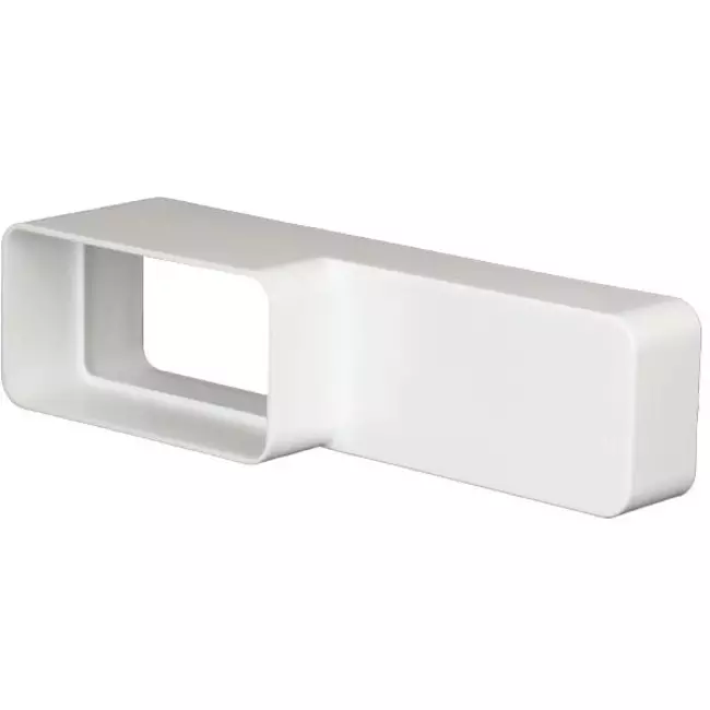 Réducteur rectangulaire en plastique - 220 x 55 mm vers 110 x 55 mm - KS25-15