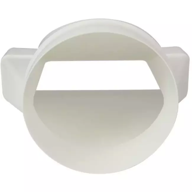 Réducteur rectangulaire en plastique Ø 125 mm - 220 x 55 mm - KSD25-125