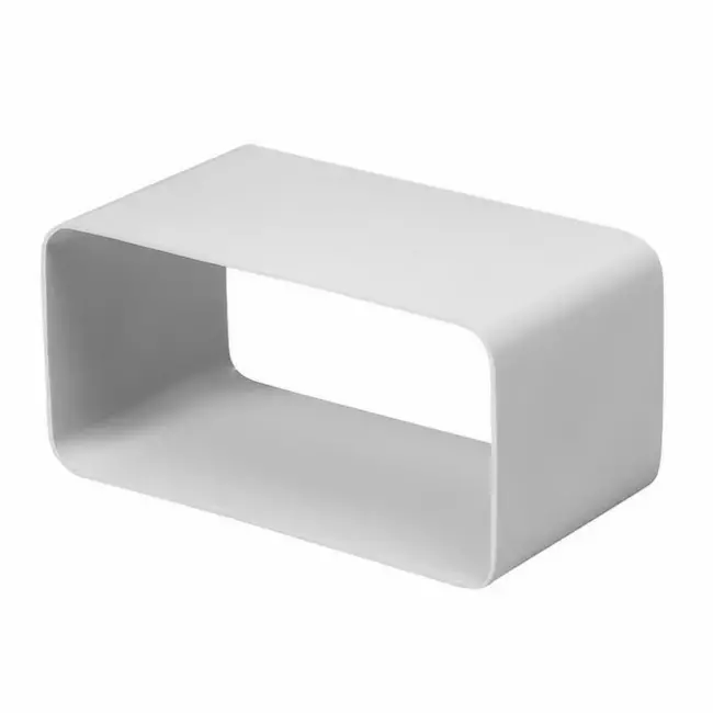 Raccord femelle carré en plastique 110 x 55 mm - KSF
