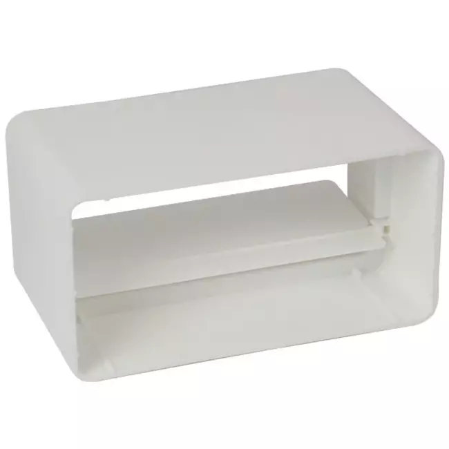 Clapet anti-retour rectangulaire en plastique 110 x 55 - KV