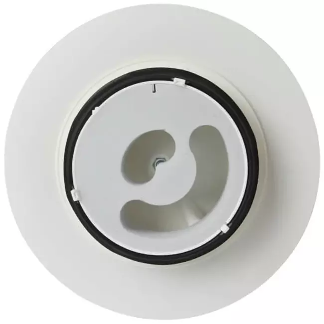 Valve de plafond ou murale Vasco design deluxe ronde (smiley  inclus)