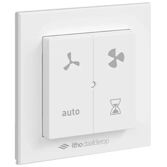 Itho Daalderop AUTO RFT-N commande sans fil blanc