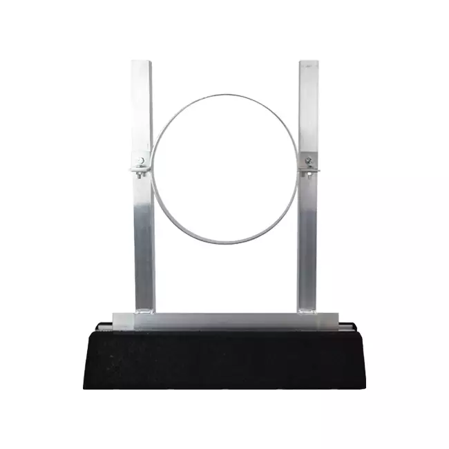 Support de toit en aluminium pour conduit rigide galvanisé diamètre 125 mm