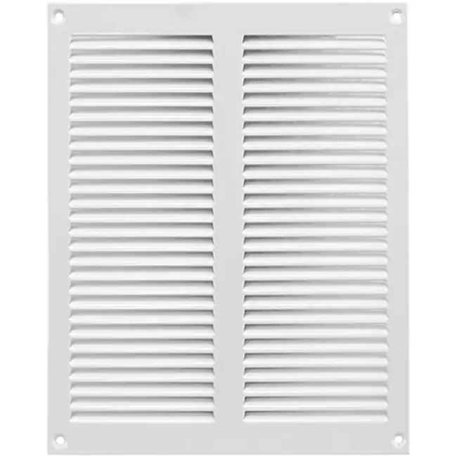 Grille métal 200 x 250 mm blanc - MR2025