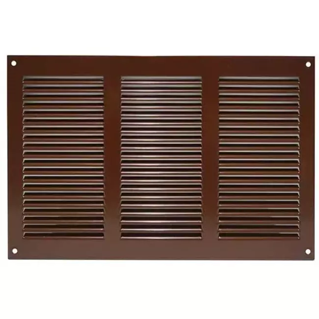 Grille métal 300 x 200 mm marron - MR3020B