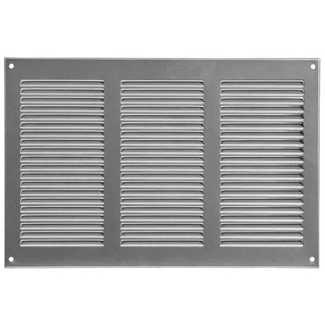 Grille métal 300 x 200 mm gris - MR3020P