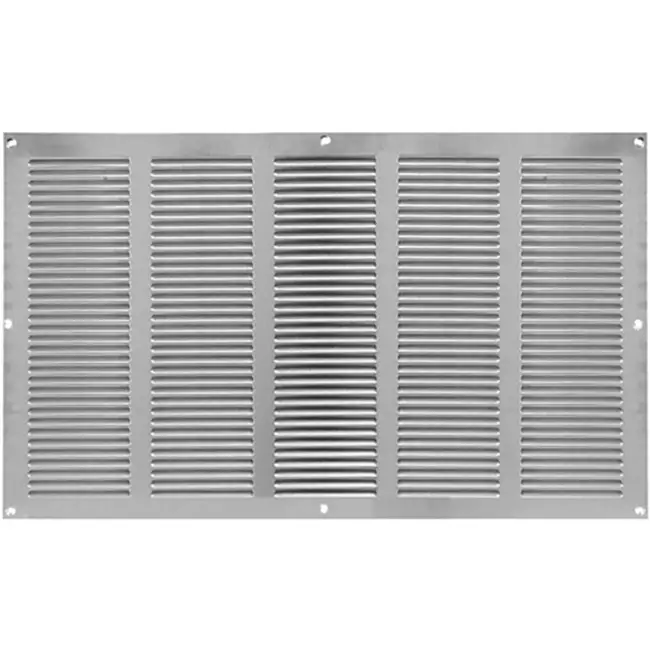 Grille métal 500 x 300 mm zinc - MR5030Zn