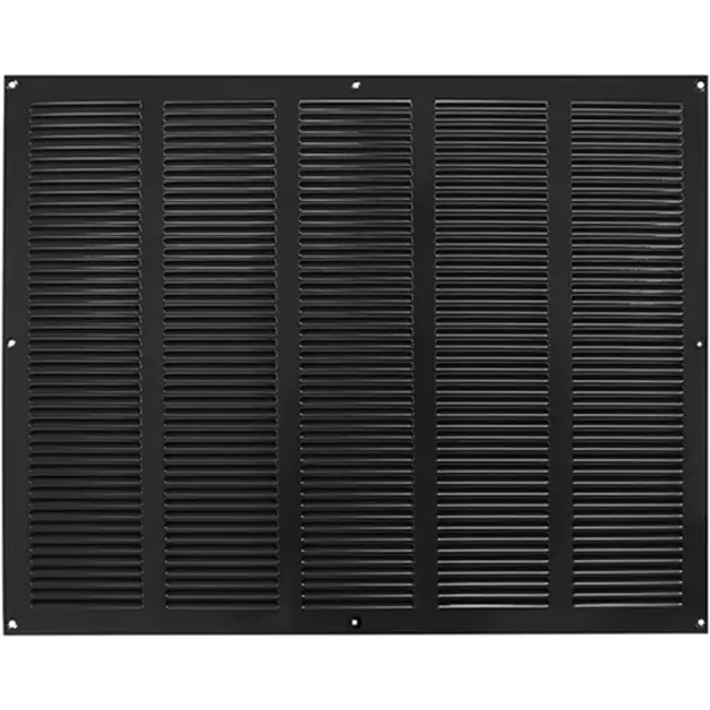 Grille métal 500 x 400 mm noir - MR5040M - RAL9005