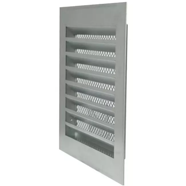 Grille métal industriel 150 x 200 mm zinc - MRF1520Zn