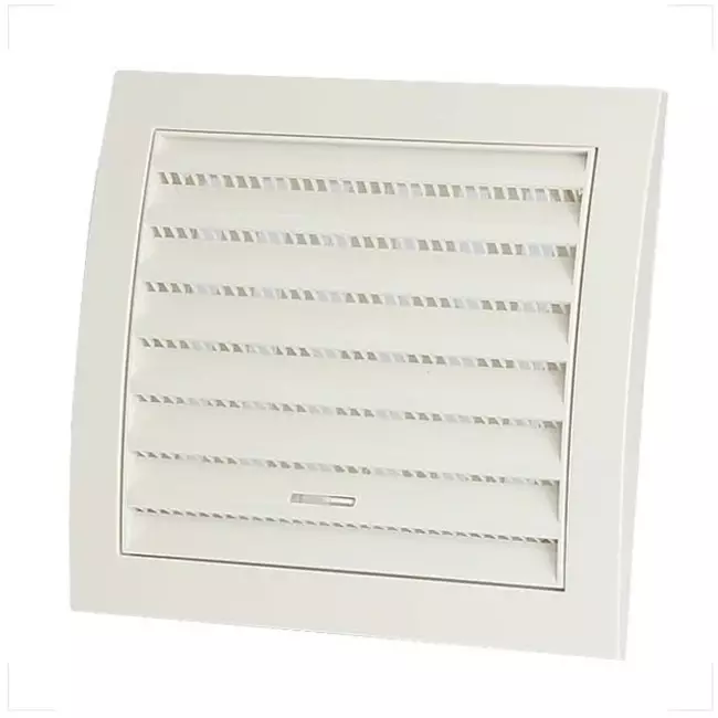 Grille murale réglable 150 x 150 blanc - N10R