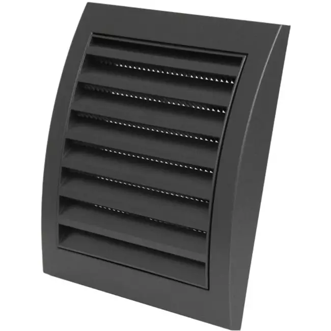 Grille murale 190 x 190 mm anthracite - N12A