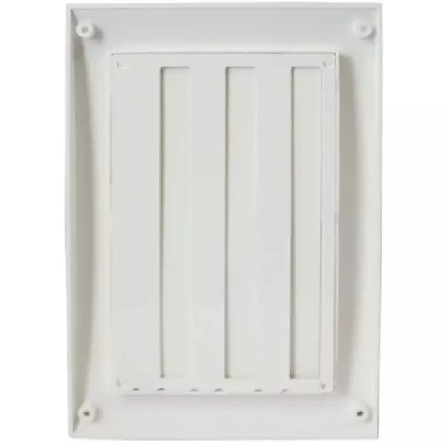 Grille murale r&ampglable 250x170 mm blanc - N25R
