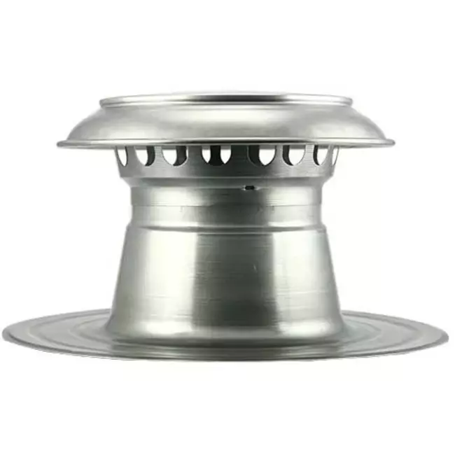 Ventilation de toit plat Vent-Alu 2000 à double paroi 200 mm