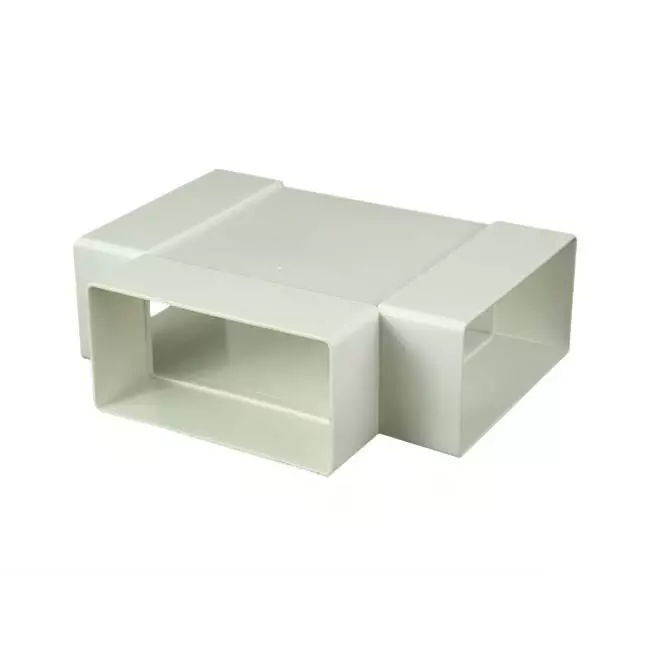 Té rectangulaire en plastique 110 x 55 - KT