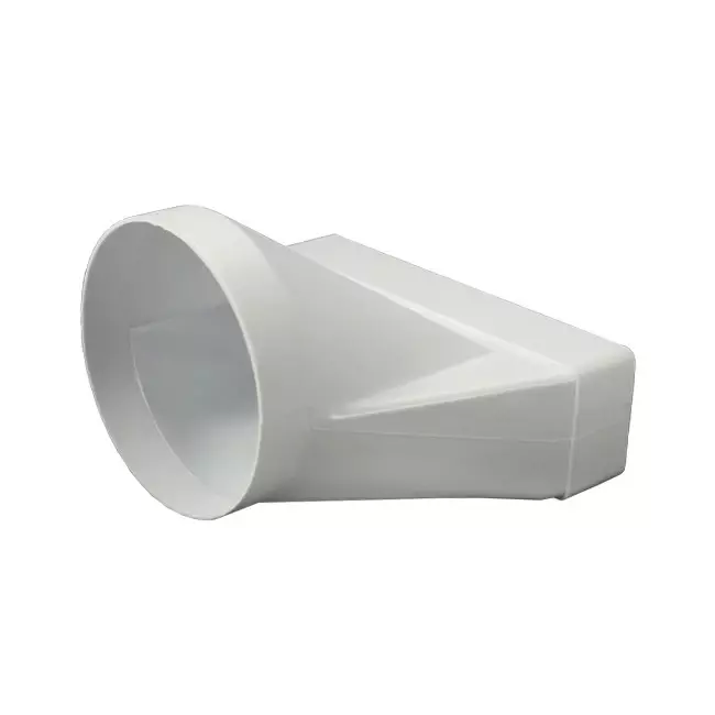 Réducteur rectangulaire en plastique Ø 125 mm - 220 x 55 mm - KSD25-125