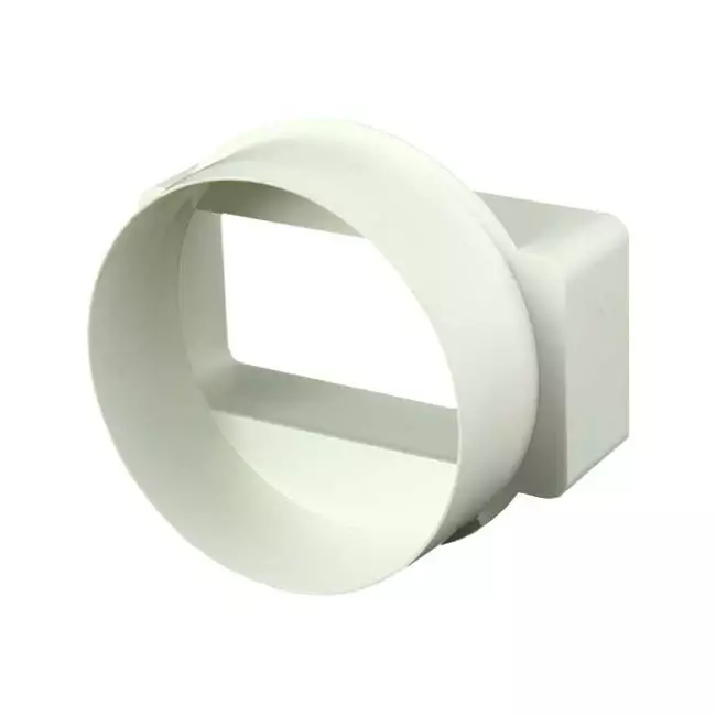 Réducteur rectangulaire en plastique Ø 100 mm - 110 x 55 - KSD1