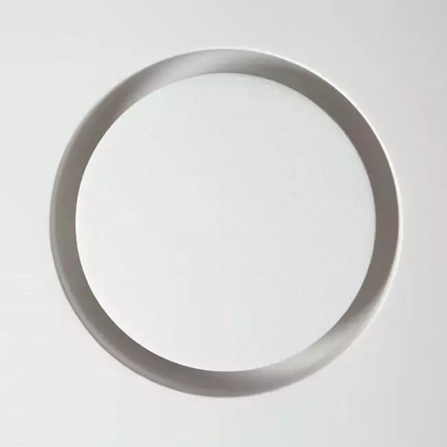 Ergovent bouche de ventilation sans cadre encastrable ronde 100 mm