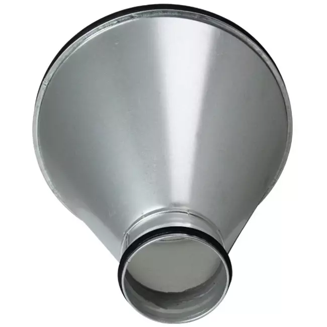 Réducteur de Ø 315 mm - Ø 250 mm pour conduit rigide galvanisé