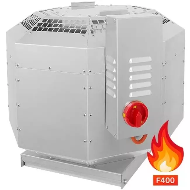 Ventilateur de toit isolé gaz de combustionafvoer - DVNI 315 D4 F4 30