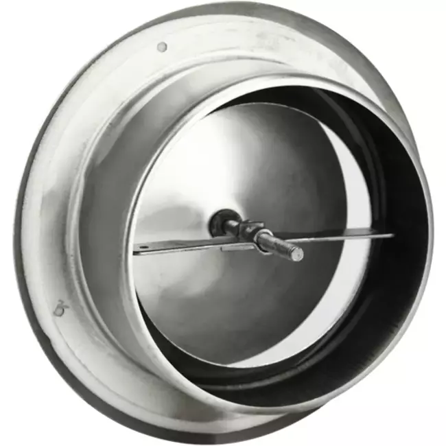 Bouche d'alimentation en acier inoxydable Ø 100 mm avec douille de fixation - DVS-PY100