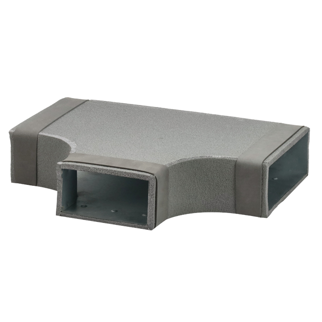 Thermoduct T-Stück 90 Grad 220x80 - 220x80 für Luftkanäle