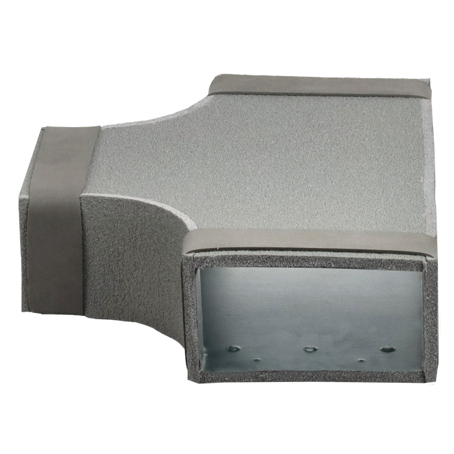 Thermoduct T-Stück 90 Grad 300x80 - 300x80 für Luftkanäle