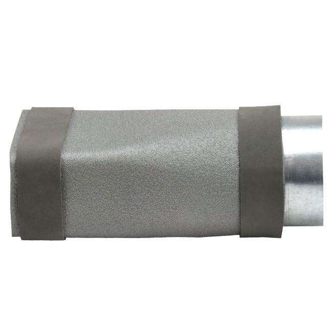 Réducteur de thermoduc 170x80 au diamètre 125 mm pour gaine