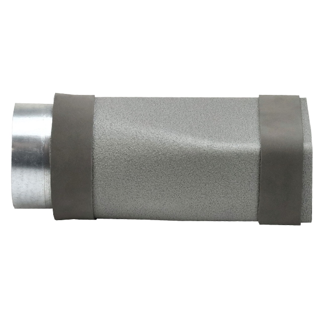 Réducteur de thermoduc 170x80 au diamètre 125 mm pour gaine