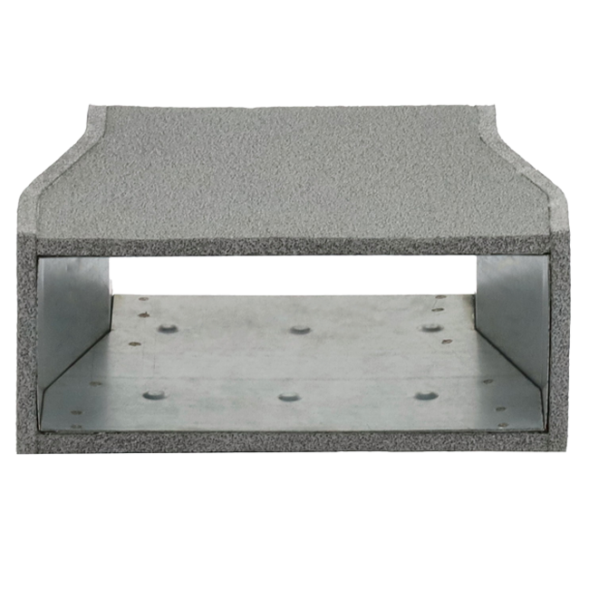 Réducteur de thermoduc 300x80 à 170x80 pour gaine