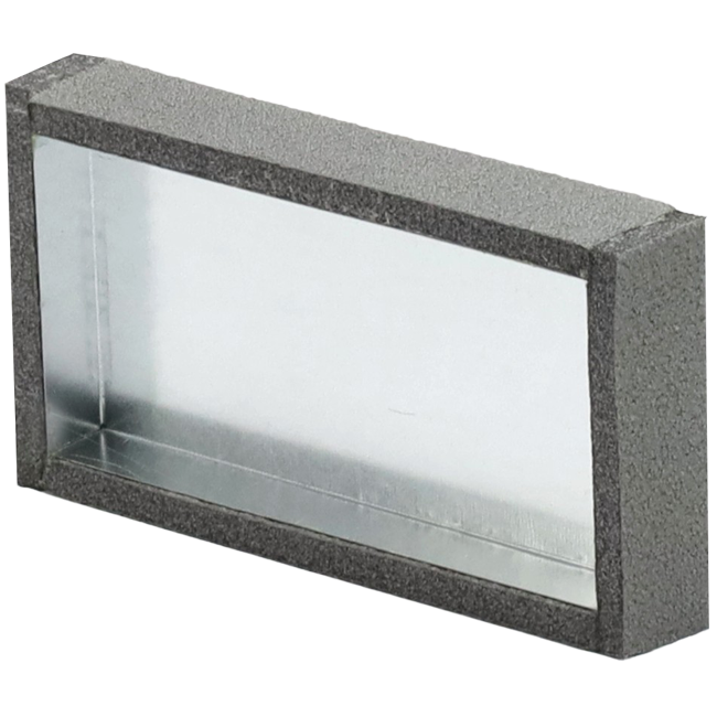Couvercle isolé avec dimensions 220mm x 80 mm