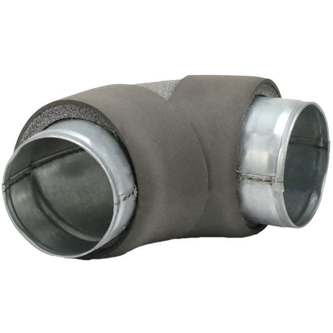 Thermoduct Bogen Durchmesser 80 mm 90 Grad (nicht sicher)