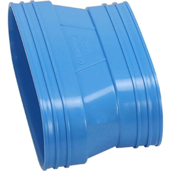 Wavin Ventiza Transition PVC ovale 235x80 mm vers 195x80 mm M/M