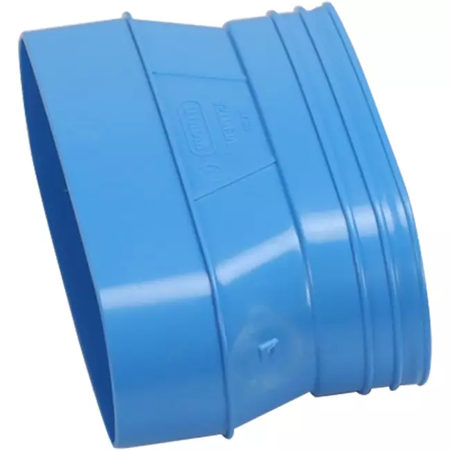 Wavin Ventiza Transition PVC ovale 235x80 mm vers 195x80 mm M/S