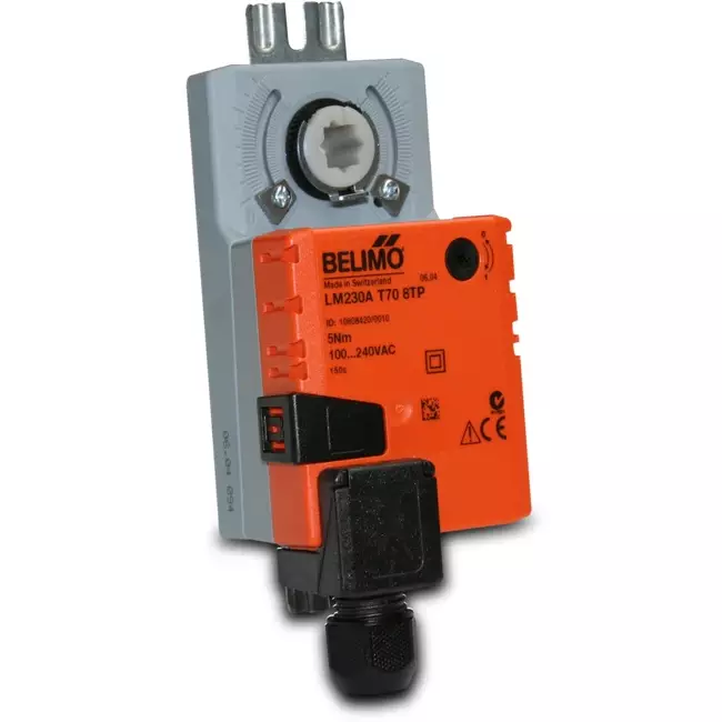 Couple de l'actionneur du clapet 5 Nm 230V AC - STA 11
