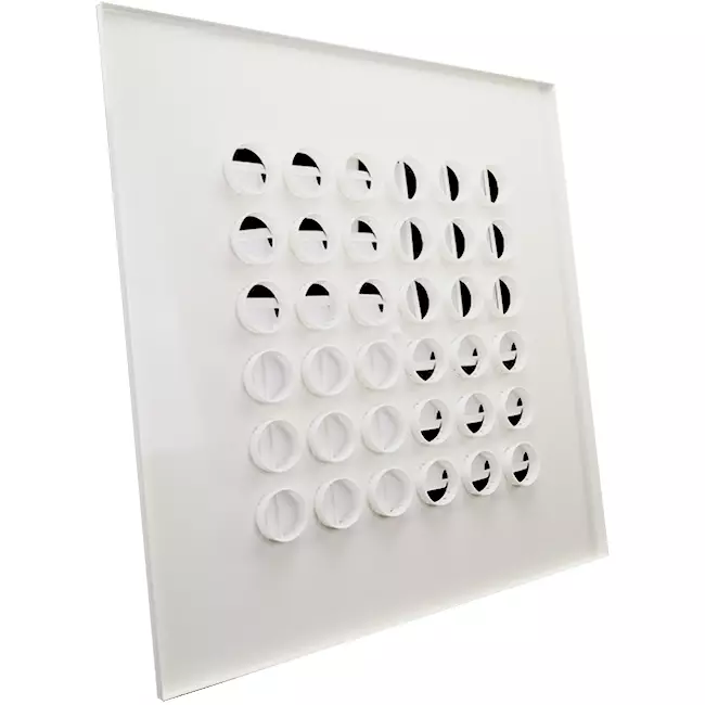 Diffuseur plafonnier multi-buses 596x596 mm - MN24 RAL9016
