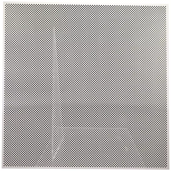 Dalle de plafond perforée 600 x 600 mm à insérer dans les plafonds suspendus - RAL9016