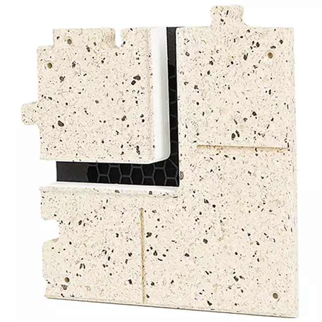 Pièce d'angle Ergovent à 90 degrés pour diffuseurs modulaires à fentes enfichables