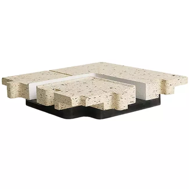 Pièce d'angle Ergovent à 90 degrés pour diffuseurs modulaires à fentes enfichables