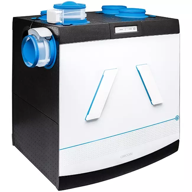 Récupérateur de chaleur HRC-570 Smartcomfort d'Orcon avec contrôle de 2 zones -  570m³/h