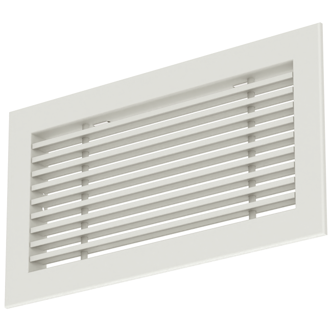 Caillebotis en aluminium - avec ressorts de friction - 800x150 mm - RAL 9010